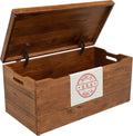Amish Made Wooden Storage Chest Trunk Box by HopeWoodworking