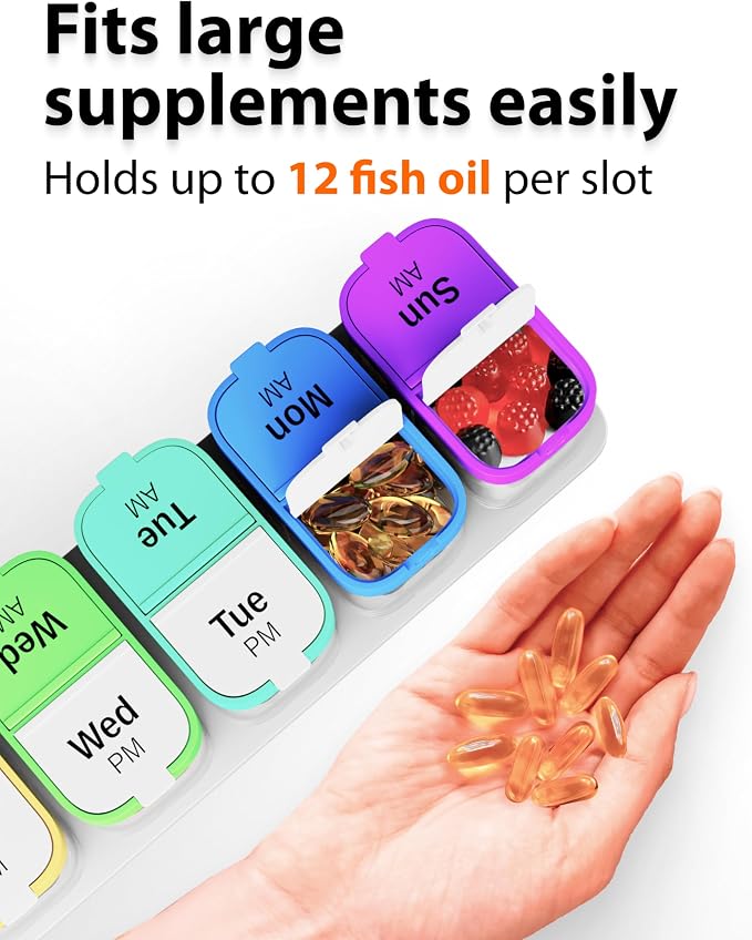 Extra Large Weekly Pill Organizer - Image 4
