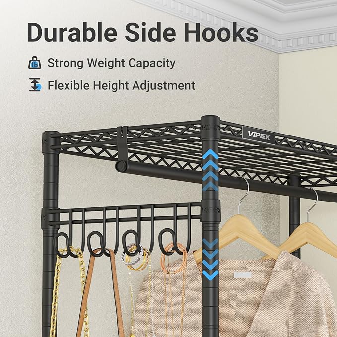 VIPEK V4 Heavy Duty Clothing Rack - Image 3