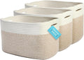 OrganiHaus Set of 3 Woven Storage Baskets by OrganiHaus