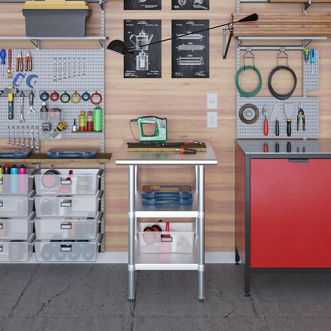 AmGood Stainless Steel Work Table - Image 7