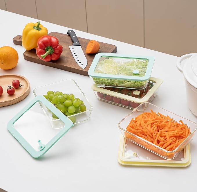 Urban Green Glass Food Container Set - Image 7
