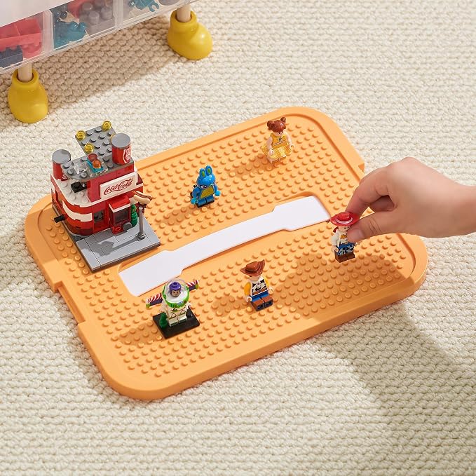 Organizers Storage Box for lego: Plastic Stackable Storage Case - Image 4