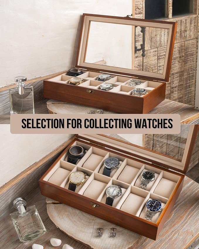 Watch Box, Watch Case for Men Women - Image 4