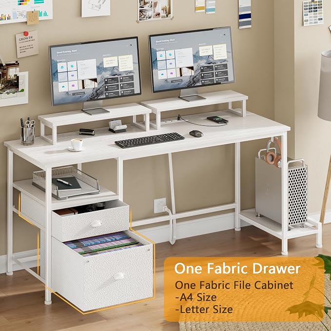 Furologee 55" Computer Desk - Image 4