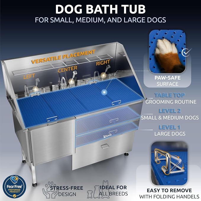 KANIS Professional Dog Washing Station - Image 6