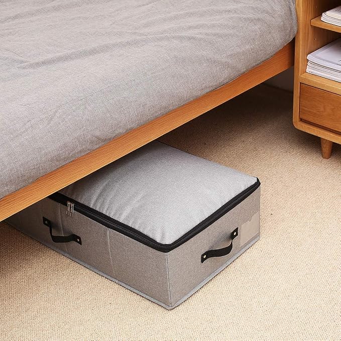 AMJ Under Bed Storage Organizer, Underbed Closet Storage Solution - Image 2