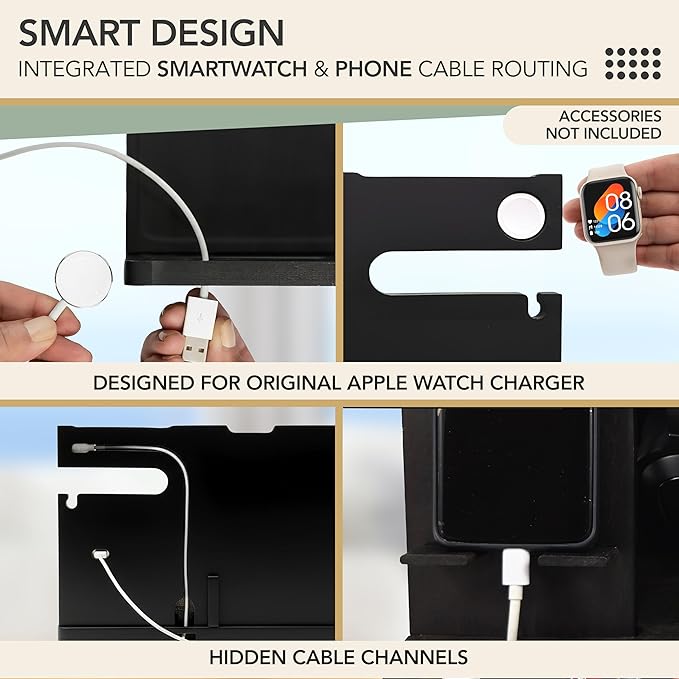 Nightstand Organizer- Bedside Docking Station - Image 6