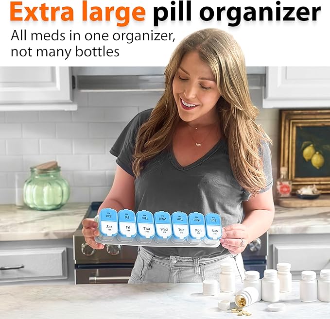 Extra Large Weekly Pill Organizer - Image 2