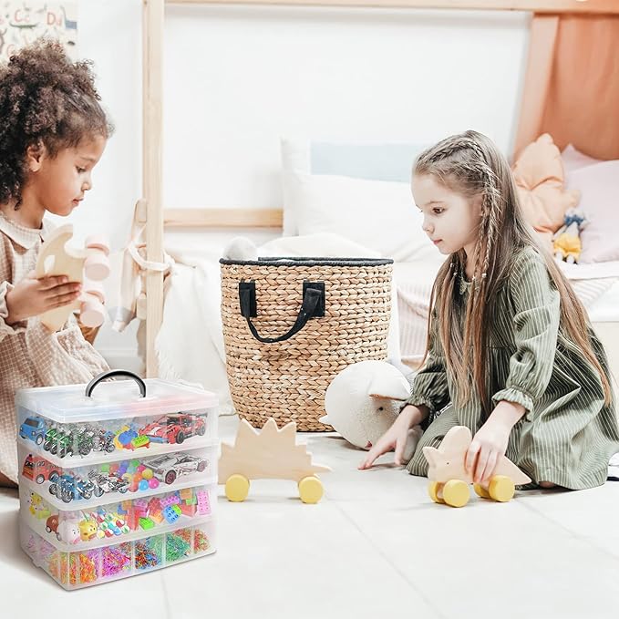 4-Tier Stackable Storage Container Box - Image 6