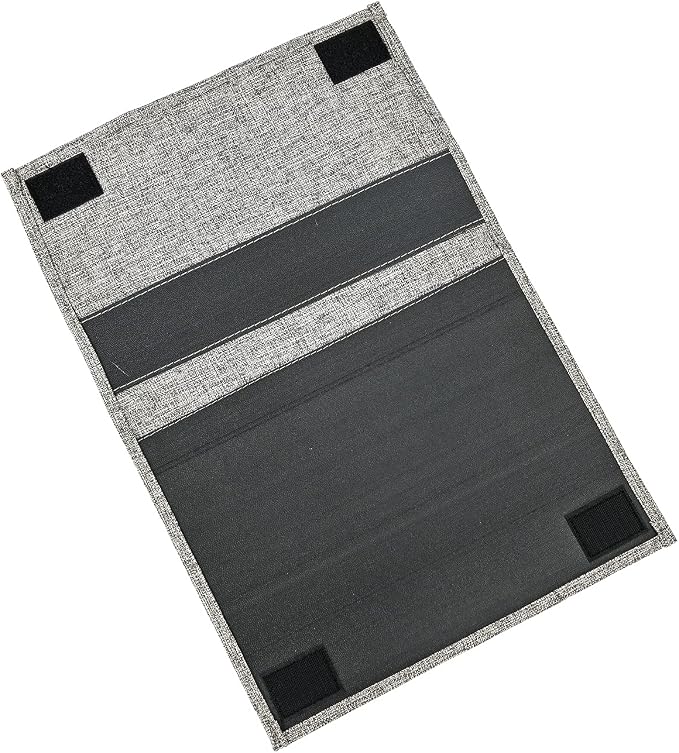 Linen 4 Pockets Bedside Caddy, Bedside Storage Organizer - Image 4