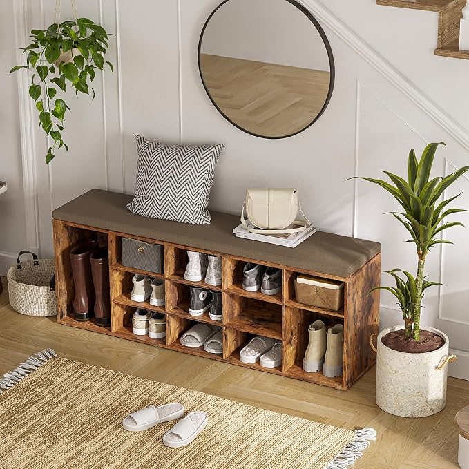DINZI LVJ Shoe Storage Bench - Image 2