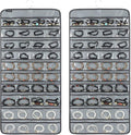80 Pockets Hanging Jewelry Organizer by ANZORG