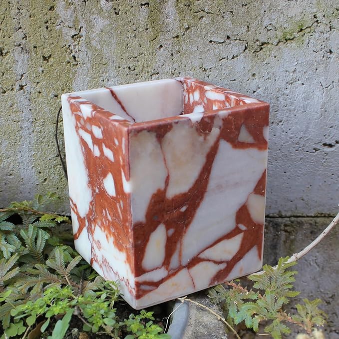 Calacatta Red Marble Toothbrush Holders - Image 5