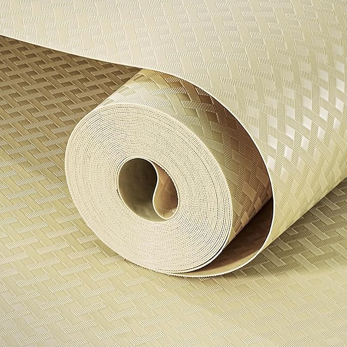 Shelf and Drawer Liner for Kitchen Cabinet, Non-Adhesive 12in x 120in by GTJ