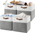 13 Inch Cube Storage Bins, Foldable Storage Basket by Patvingot