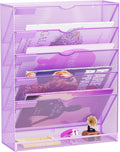 Hanging Wall File Organizer 6 Tier Wall Mounted Mail Paper Folder Holder by GDINDINFAN