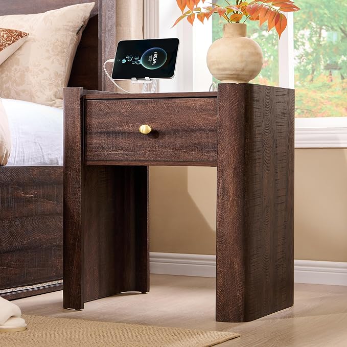 23.6" Tall Modern Nightstand by IFGETEnrichYourLivingSpace