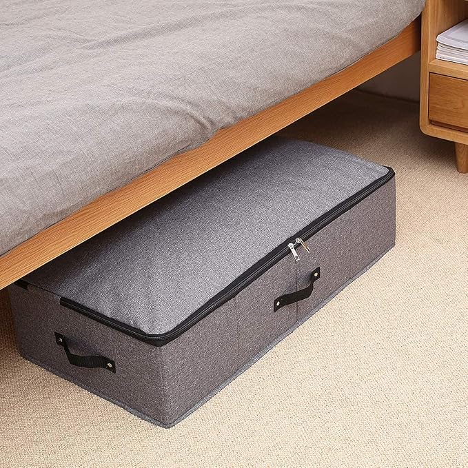 AMJ Foldable Under Bed Storage Basket Container - Image 7