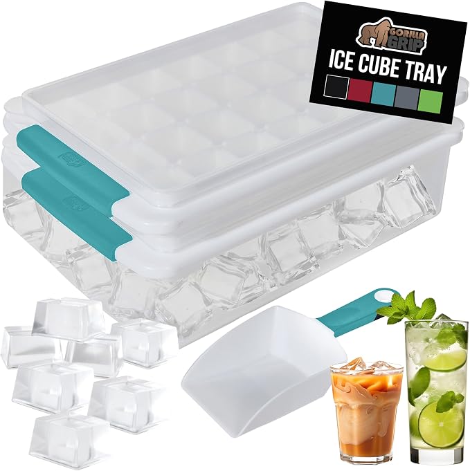 GORILLA GRIP BPA-Free Easy Release Ice Cube Tray by GorillaGrip