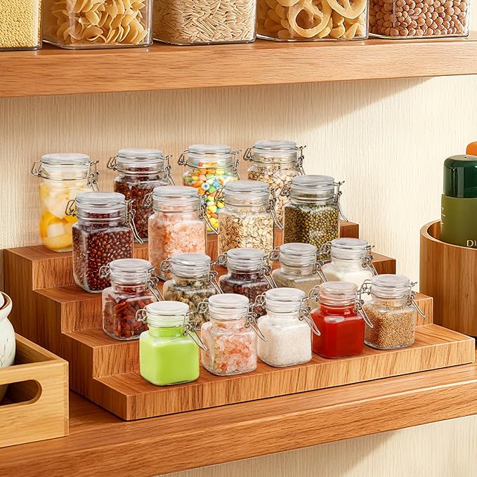 12 Pack Spice Jars, 8 oz Glass Containers - Image 5