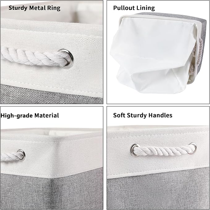 combocube 16 x 12 x 12 Inch Fabric Storage Bins - Image 5