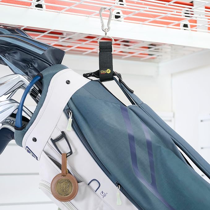 Hook 'n Hang Wrap-It Storage Straps - Image 9