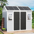 6x8 FT Plastic Storage Sheds Outdoor by RichFire