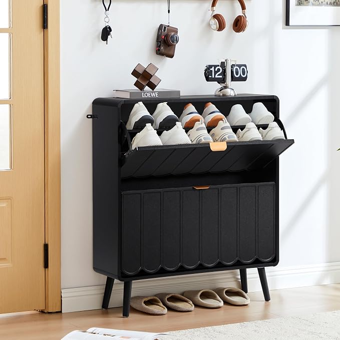 Shoe Storage Cabinet for Entryway by ORRD