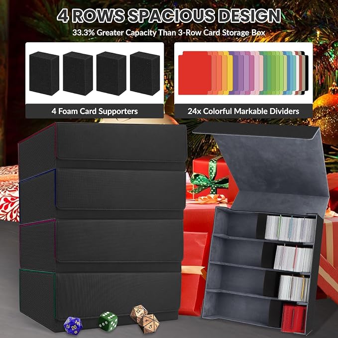 AOBOPLE Trading Card Storage Box, 3200+ Card Box Storage - Image 5
