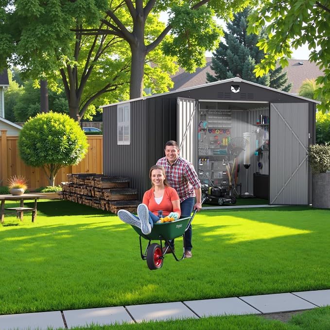 10x8 FT Metal Storage Shed - Image 7
