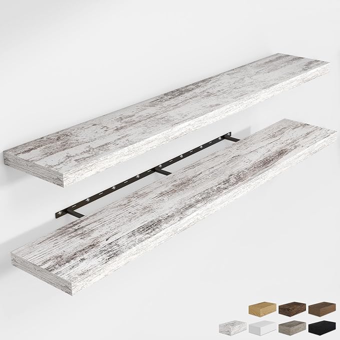 RICHFOCUS 72Inch Floating Shelves by Unknown