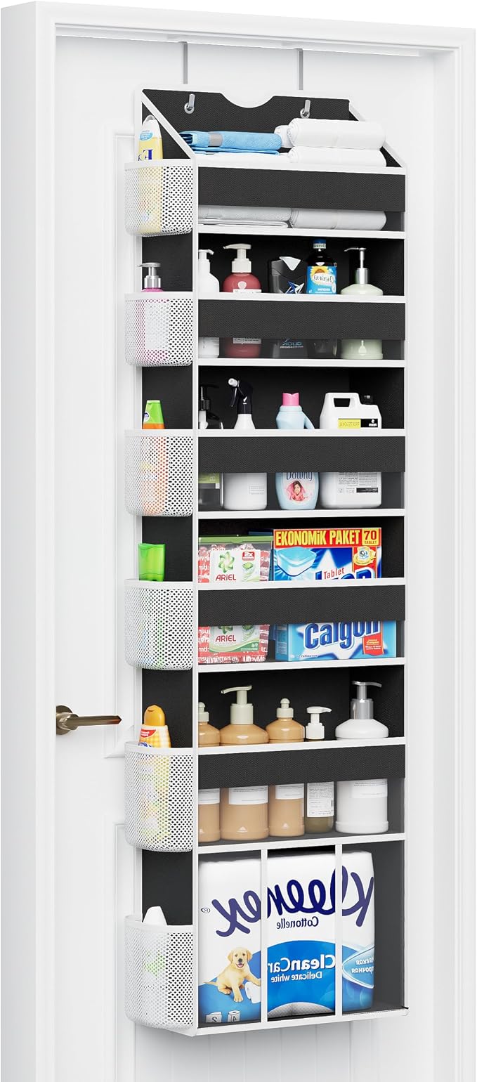 Over The Door Organizer Hanging 6-Shelf Storage Organizer by Unknown