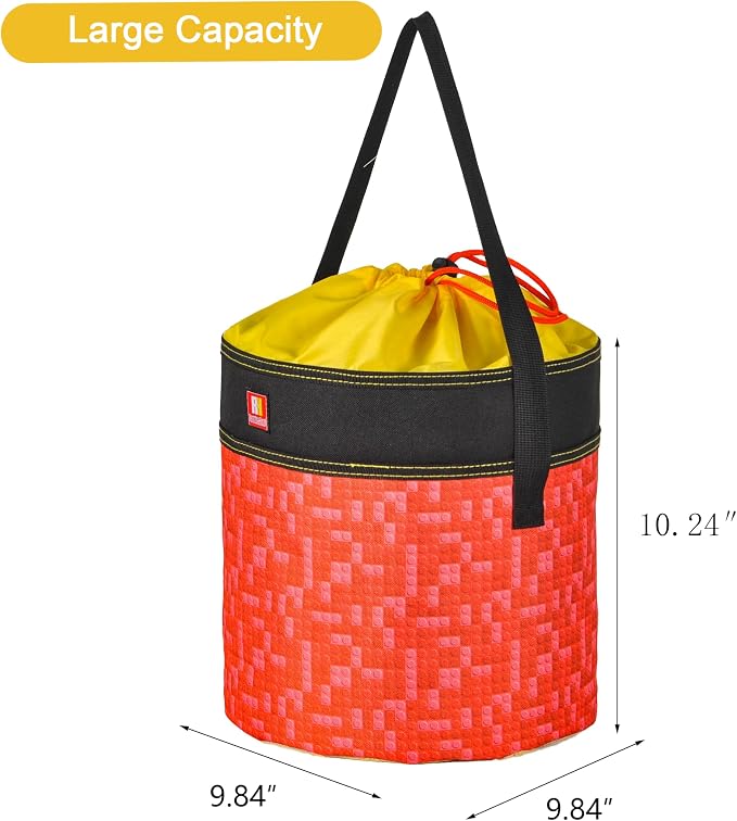 Toy Storage Organizer Basket Bag - Image 2
