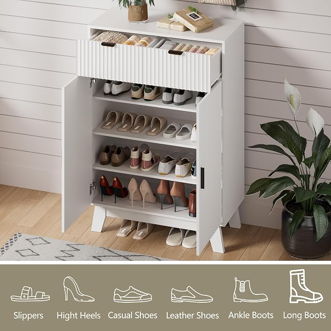 Shoe Cabinet Storage for Entryway - Image 3
