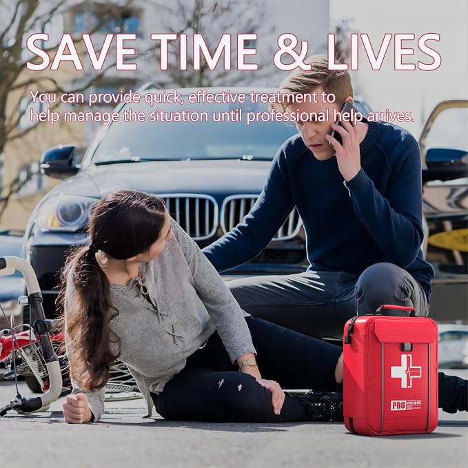 First Aid Trauma Kit, Comprehensive First Aid Kit - Image 7