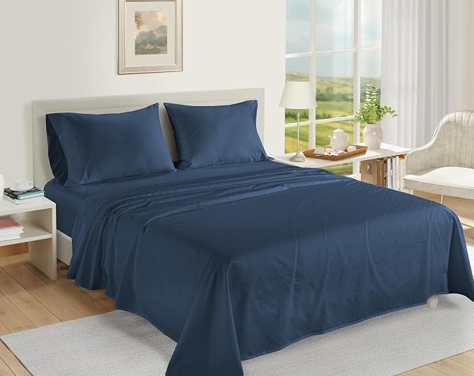 LANE LINEN Pillows Queen Size Set of 2, Soft 100% Egyptian Cotton, Cool & - Image 2