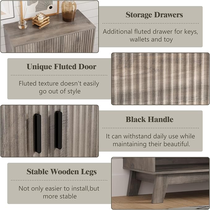 Shoe Cabinet Storage for Entryway - Image 5