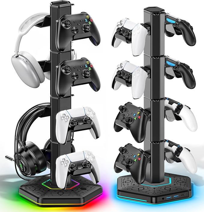 Kytok Headset And Controller RGB Stand by Kytok