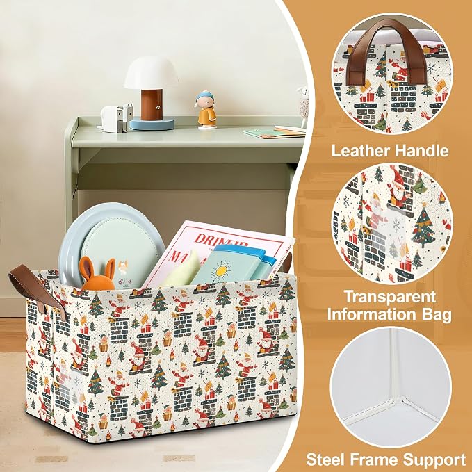 Christmas Tree Gift Storage Bin - Image 3