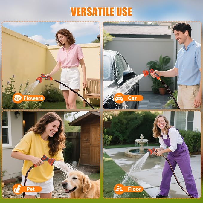 NEOTEC Retractable Garden Hose Reel 1/2 inch x 150ft - Image 9