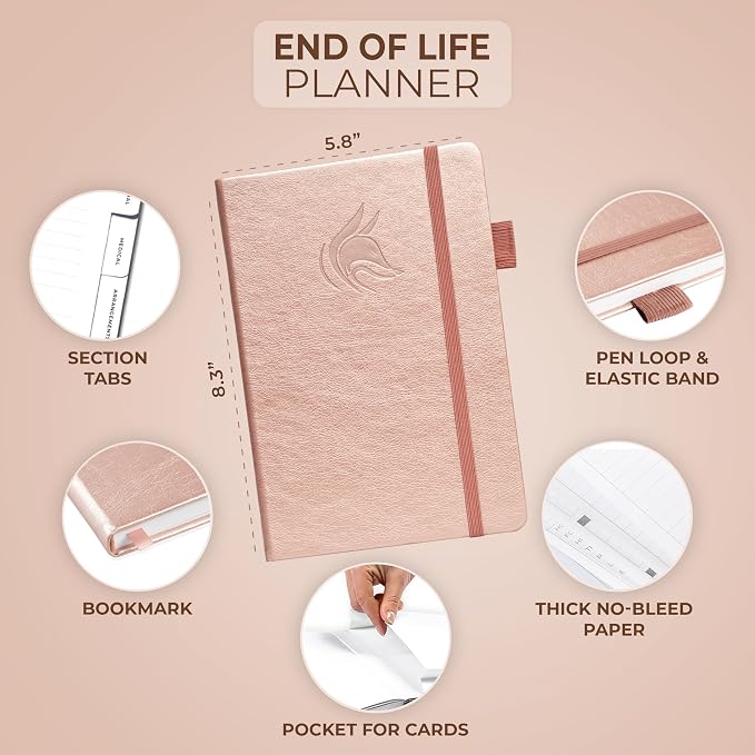 Clever Fox End of Life Planner – Final Arrangements Organizer - Image 2