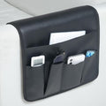 PU Leather Sofa Armrest Organizer, Armchair Magazine Holders, Waterproof Remote by Unknown