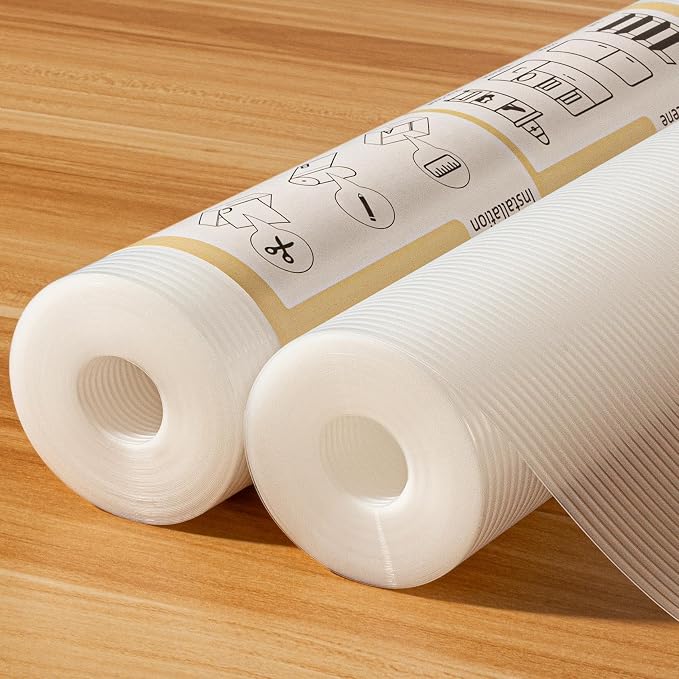 FEXIA Shelf Liners for Kitchen Cabinets Non-Slip Drawer Liner 16 Inches x 20 FT by FEXIA