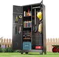 Metal Storage Cabinet 71" H, Garege Storage by DUTYSEST