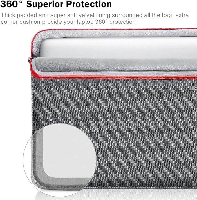 Voova Laptop Sleeve Case 15.6 16 Inch - Image 3