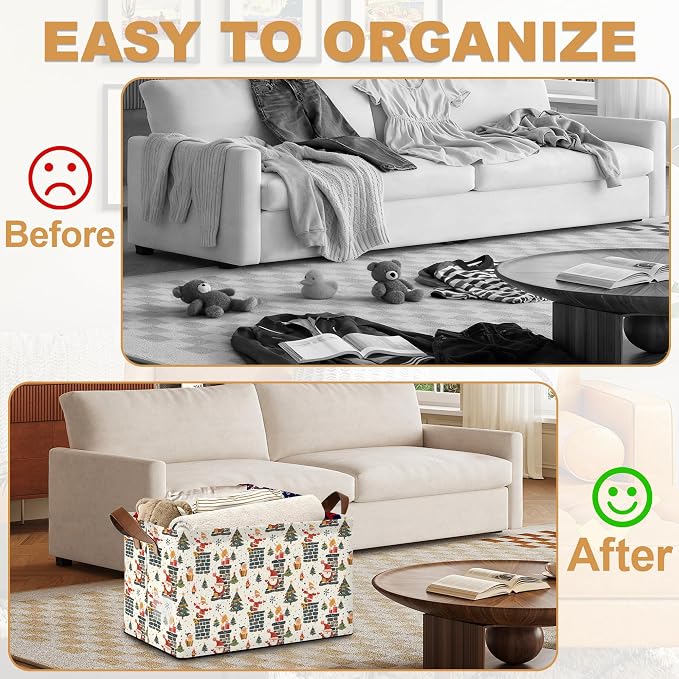 Christmas Tree Gift Storage Bin - Image 4