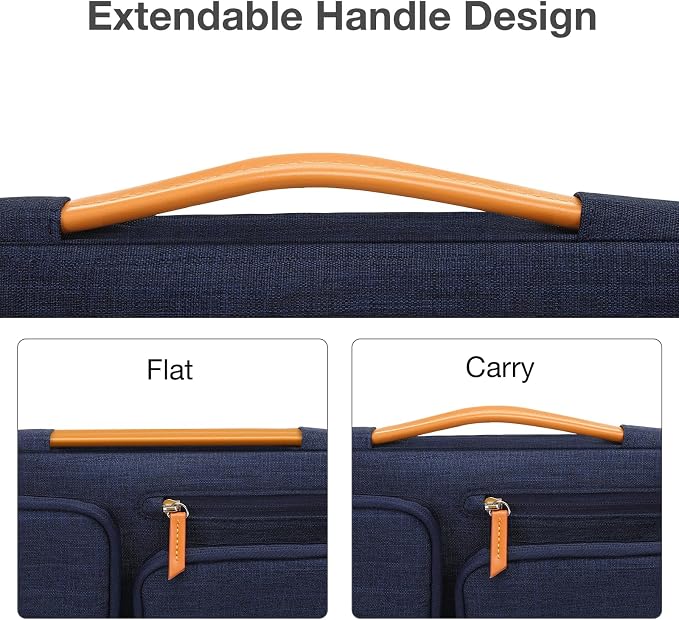 MOSISO 360 Protective Laptop Case 13 inch, 13 inch Laptop Sleeve Compatible - Image 5