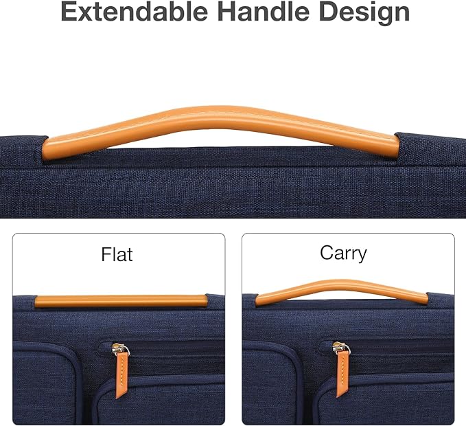 MOSISO 360 Protective Laptop Case 13.3 inch, 13-13.3 inch Laptop Sleeve - Image 5