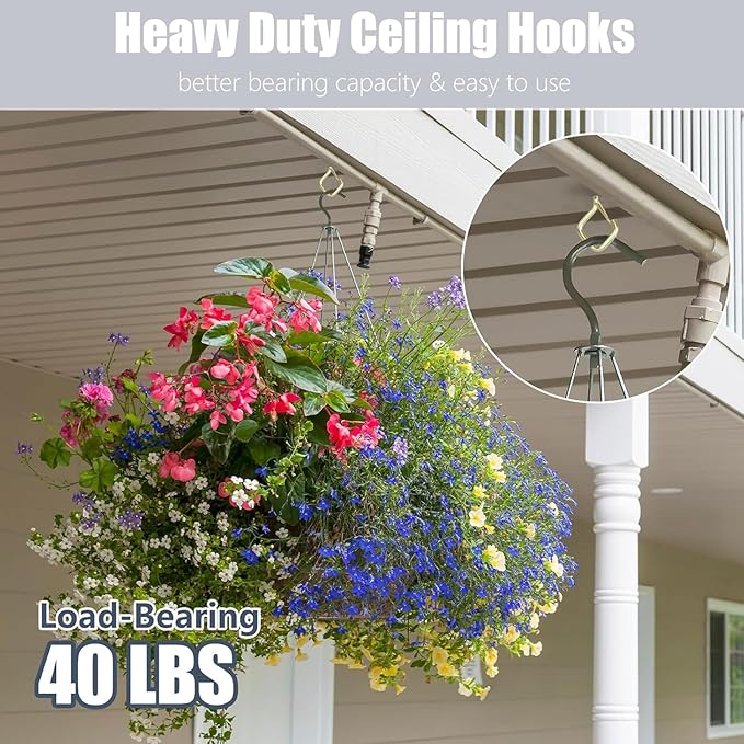 35PCS Eye Screw Hooks for Hanging Heavy Duty - Image 7